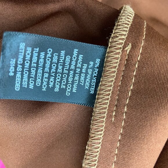 Worthington English Toffee NWT Knee Length Jacket   Size Medium - Picture 5 of 5